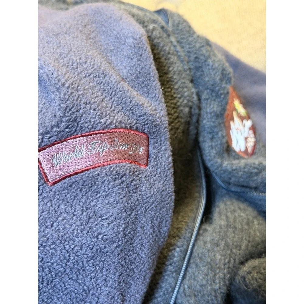 Sun‎ Valley Donna Gray Wool Mohair Full Zip Cardigan Sweater Jacket Womens M Ski